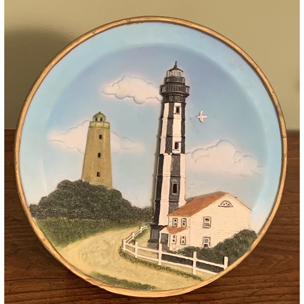 Cape Henry VA Lighthouse Night Light Plug In 3D Electric Stand Alone